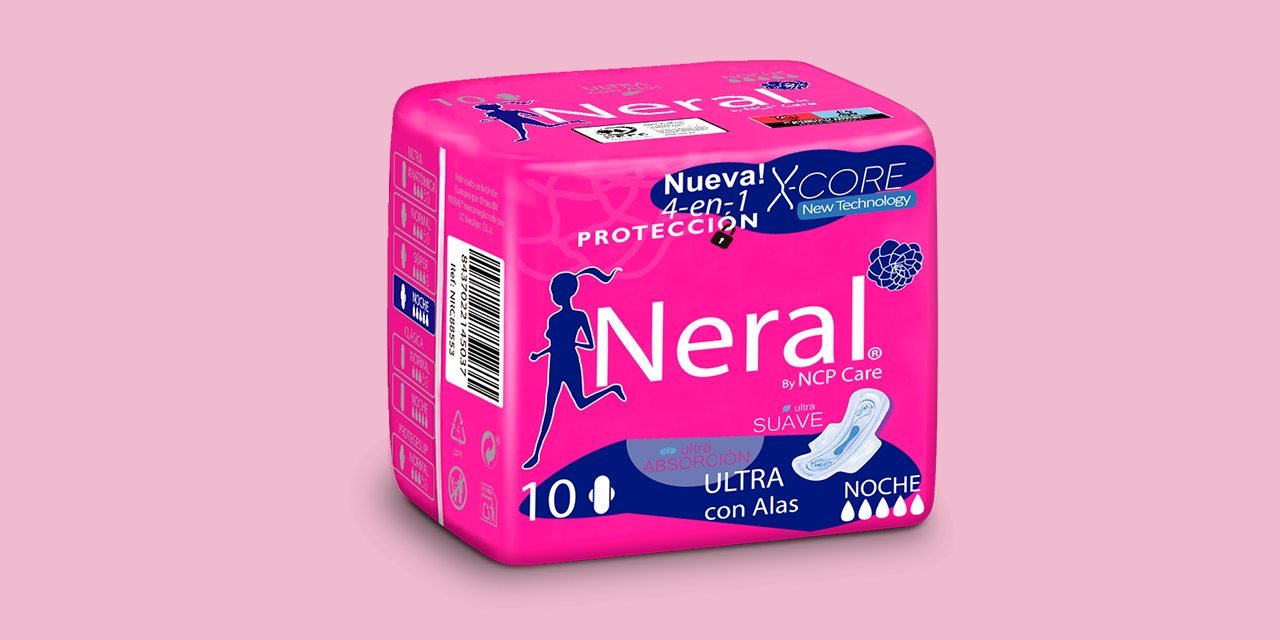 Compresas con Alas Ultra Noche · Neral · 10 unidades