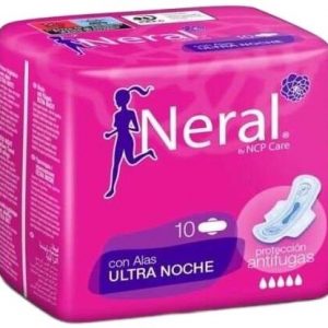Compresas con Alas Ultra Noche · Neral · 10 unidades